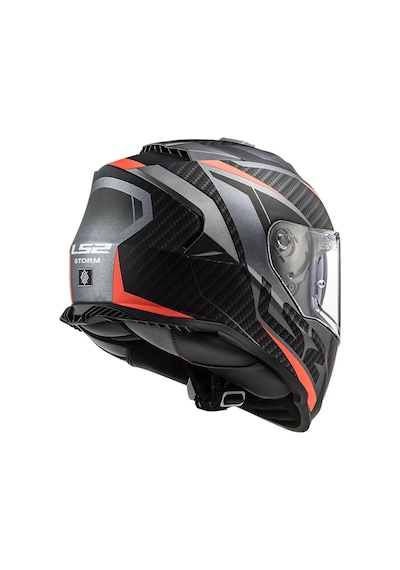 Ls2 Storm 2 Racer Mat Tıtanıum-neon Turuncu Kask Mat Turuncu