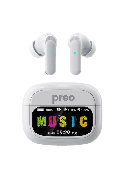 Preo MS45 ANC LCD Display Bluetooth Kablosuz Kulak İçi Kulaklık