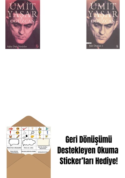 Aşka Dair Nesirler + Şiir Denizi 1 + Okuma Sticker'ları