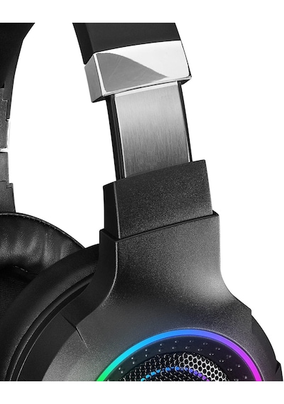 Rm-k56 Specter Siyah Usb 7.1 Rainbow Ledli Gaming Mikrofonlu Oyuncu Kulaklığı