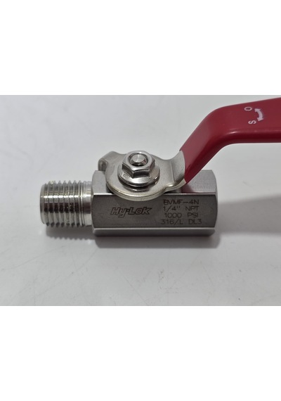 Hy-lok Bvmf-4n 1/4 Npt Paslanmaz Çelik Küresel Vana