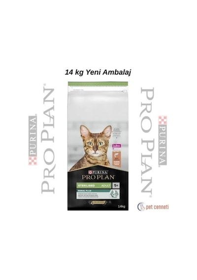Pro Plan Sterilised Somonlu Kedi Maması 14 Kg