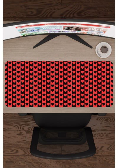 Kalpli Kaymaz Dikişli Kauçuk Oyuncu Mousepad V4 - 70x30 Xl Gaming Mouse Pad Fare Altlığı