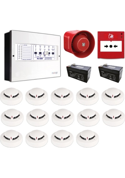 Mavigard Maxlogic 14 Lü Konvansiyonel Yangın Alarm Seti