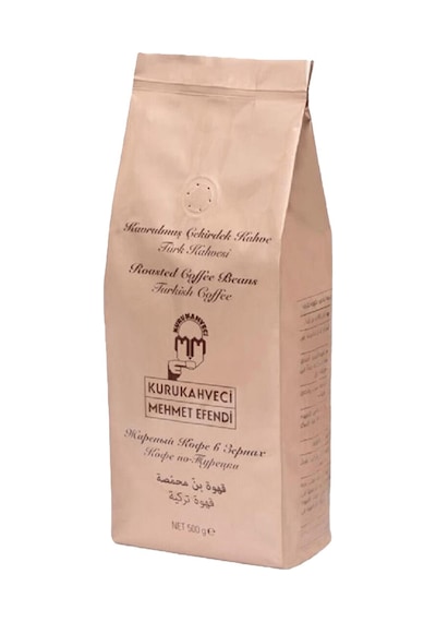 Mehmet Efendi Kavrulmuş Çekirdek Türk Kahve 500 Gr X 2 Adet Çekirdek Kahve