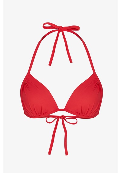 Penti Kırmızı Mini Üçgen Bikini Üstü
