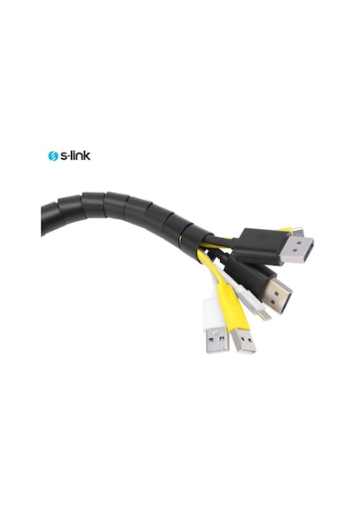 S-Link Spiral Kablo Düzenleyici Toplayıcı Organizer 28Mmx20 Metre