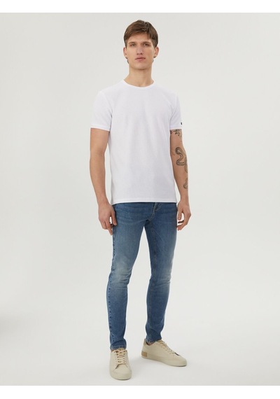 LOFT Regular Fit Erkek Tshirt K.kol Lf2029027 Q1.v1 Beyaz