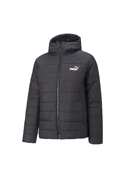 Puma Ess Hooded Padded Jacket Erkek Günlük Mont 84893801 Siyah