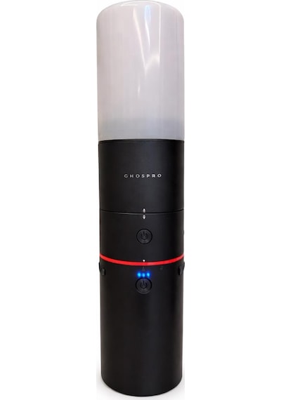 Ghospro Yaşam Kiti Tripdlu Vantilator Fener Powerbank Sinek Kovucu Siyah