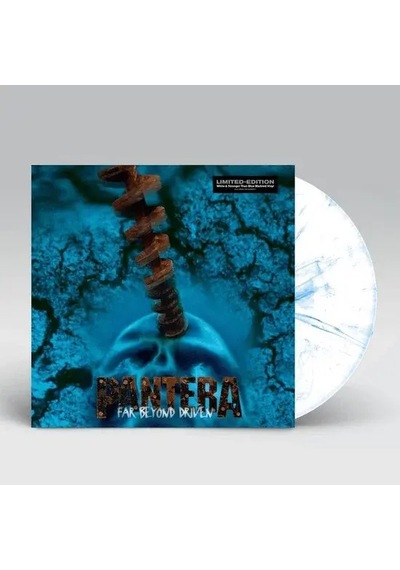 Pantera Far Beyond Driven Limited Edition White / Blue Marbled E