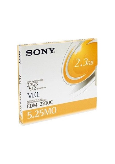 Sony Edm-2300b 5.25 2.3 Gb Kapasiteli Manyetik Optik Disk T1718