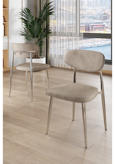 Canisa Olya Serisi 90x168 Lak Panel Sonata Masa Takımı Krom Ayaklı 4 Cappucino Sandalye Sonata Masa Cappucino Sandalye Canisa Olya Serisi 90x168 Lak Panel Sonata Masa Takımı Krom Ayaklı 4 Cappucino Sandalye Sonata Masa Cappucino Sandalye