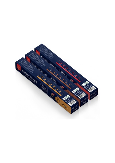 Nish Coffee Nespresso Uyumlu Kapsül Kahve 3'lü Set Lungo,ıtaly,risteretto -30 Adet Kapsül Kahve