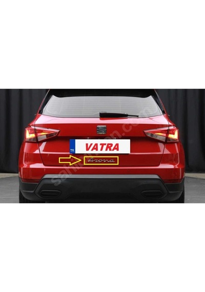 Seat Arona 1.5 Ecotsı Xcellence 2021-2024 Uyumlu Arona Krom Bagaj Yazısı 3m 3d Abs