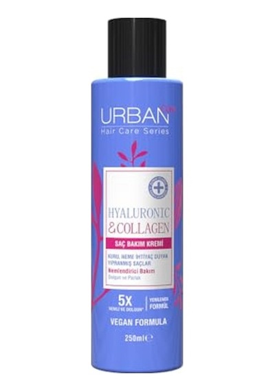 Urban Care Hyaluronik & Kolajen Kuru Ve Cansız Saçlara Özel Saç Bakım Kremi 250 Ml Nemlendirme