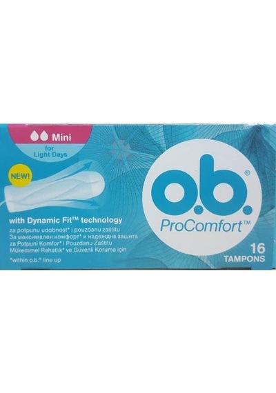 O.B Tampon Mini 16Lı