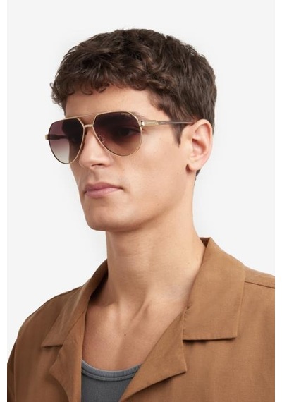 Carrera Carrera 1067/s-2f7 Altın Erkek Güneş Gözlüğü Altın