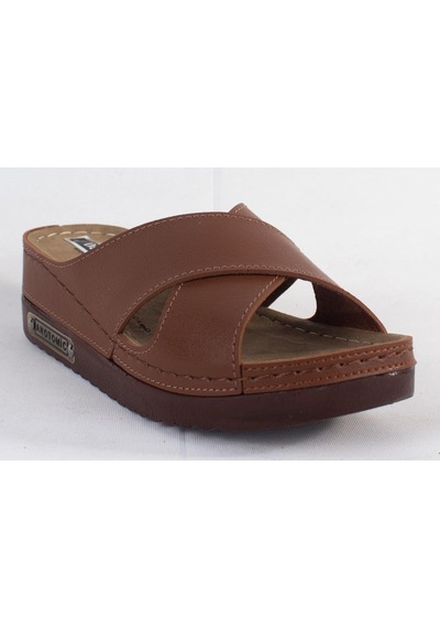 Dagoster Dza37-3029 Taba Günlük Ortopedik Kadın Terlik