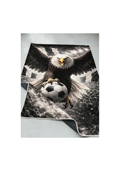 Taraftar Halısı Futbol Topu Desenli Antialerjik Kaymaz Taban Çocuk & Genç Odası Kilim Siyah-beyaz Siyah-beyaz Taraftar Halısı Futbol Topu Desenli Antialerjik Kaymaz Taban Çocuk & Genç Odası Kilim Siyah-beyaz Siyah-beyaz