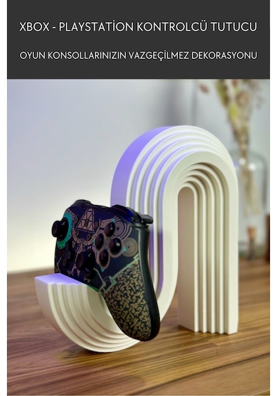 Playstation - Xbox Kontrolcü Standı Modern Joystck Tutucu Kontrolcü Standı Xbox Ve Playstation
