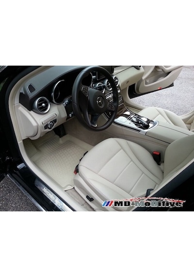 Mercedes C200 C200D C180 3D Bej Havuzlu Paspas. W205 Bej Renk. 20