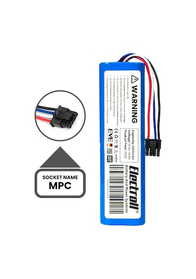Xiaomi Mi Vacuum Mop 2c 2in1 Uyumlu Batarya Yüksek Kapasite 2800mah Robot Süpürge Pil Xmstjqr2c