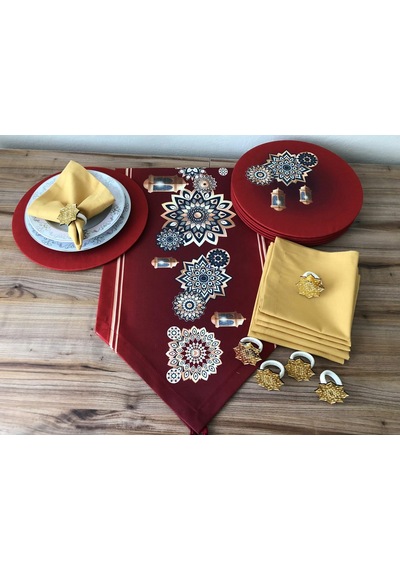 Ramazan Sofra Sunum Seti 13 Çok Renkli