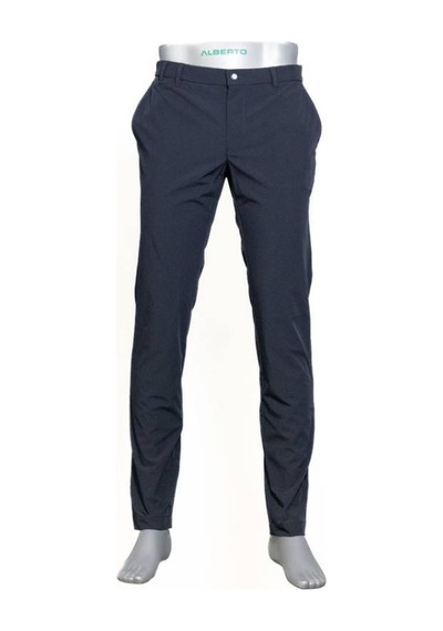 Alberto Mens Ian Tech Print Slim Fit Erkek Pantolon Navy-899