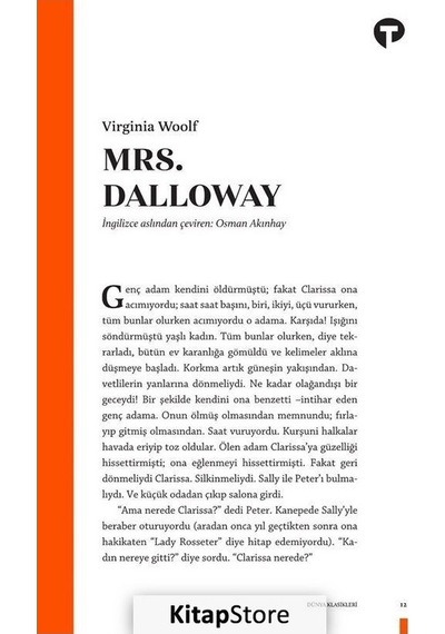 Mrs. Dalloway / Virginia Woolf N11.3399