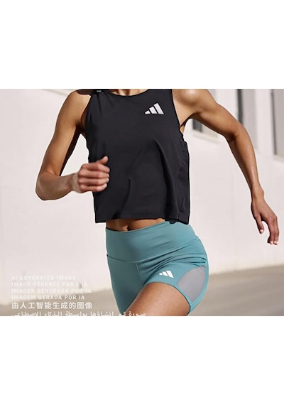 Adidas Adi365 Sh Leg W Kadın Koşu Kısa Tayt Ka0659 Mavi Mavi