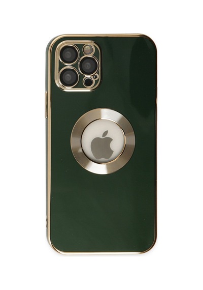 Apple iPhone  Uyumlu,  12 Pro Max Kılıf Store Silikon - Yeşil