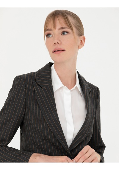 Pierre Cardin Kadın Antrasit Ceket 50273080-vr006 Antrasit