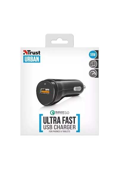 Urban 18w Qualcomm 3.0 Usb Araç Çakmak Şarj Cihazı
