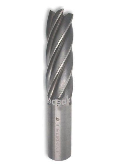 Mte 36 Mm Uzun Parmak Freze Hss-co5 Dın 844/b-n
