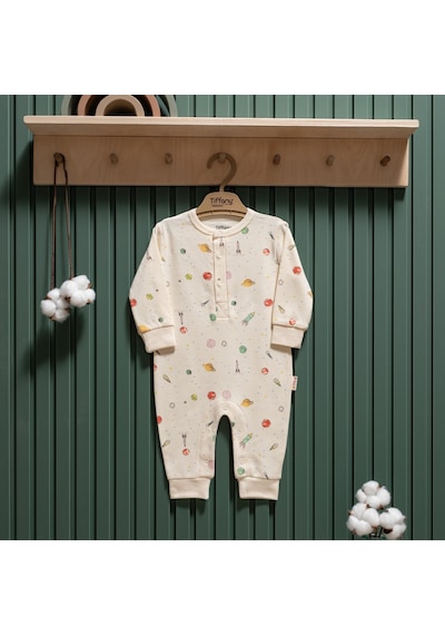 Tiffany Baby & Kids Tiffany Baby Organic Space Theme Tulum 44004 Ekru