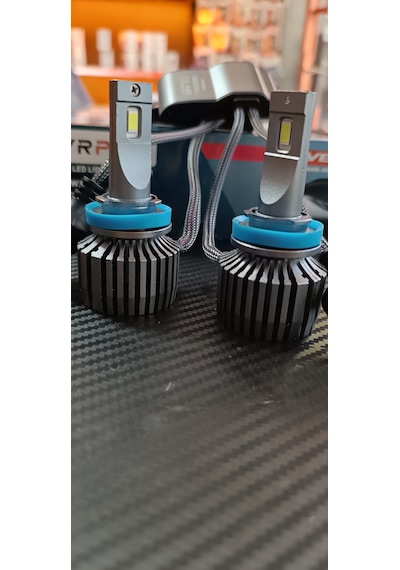H11 Vrpro Silver 6000k-6500k Xenon Saf Beyaz Işık Ledvzenon 18000