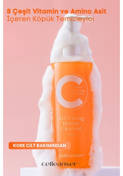 Celleanser Vita Lizing Bubble Cleanser 200 ML