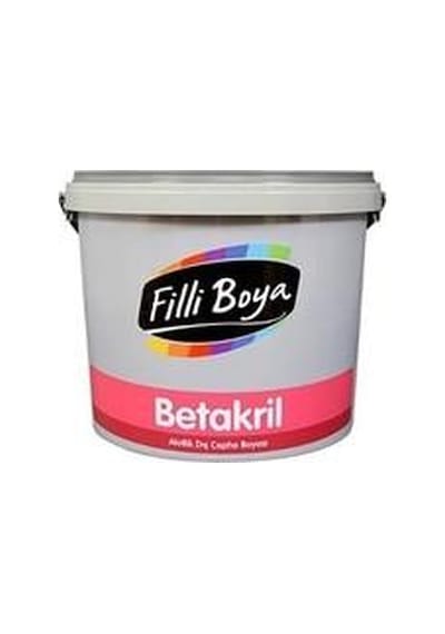 Filli Boya Betakril Akrilik Dış Cephe Boyası Beyaz 15 Lt. 15 L