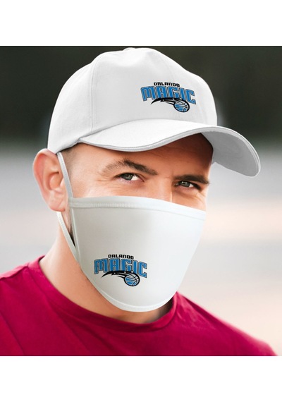 Nba Orlando Magic Beyaz Şapka ve Yıkanabilir Maske Seti