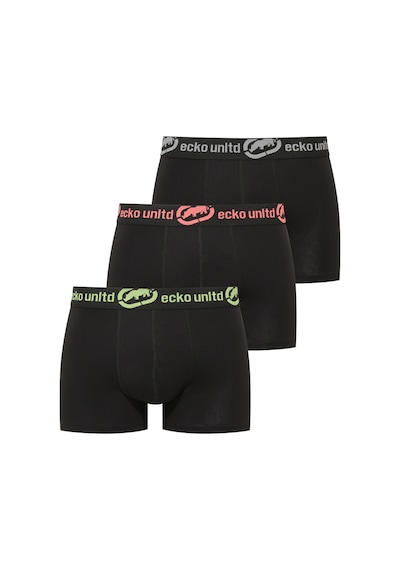 Ecko Unltd. Ecko Siyah 3'lü Boxer Siyah