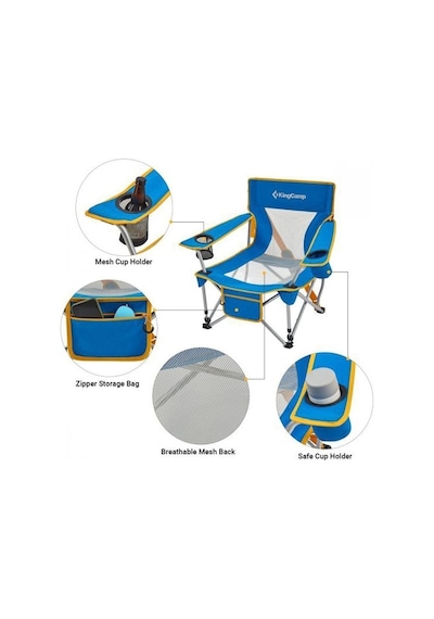 Kıngcamp Larch Beech Sandalye Mavı mk_16.0.KIN.0KC2135BLUE.000 Mavi
