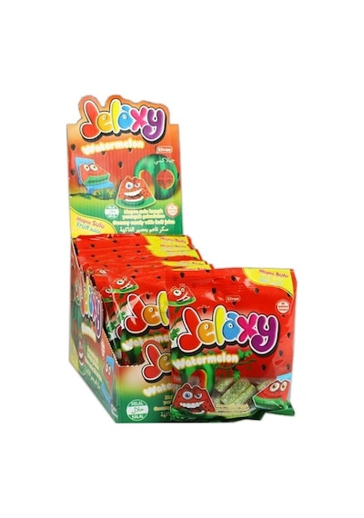Jelaxy Şekerli Karpuz 80 Gr. 12 Adet (1 Kutu)