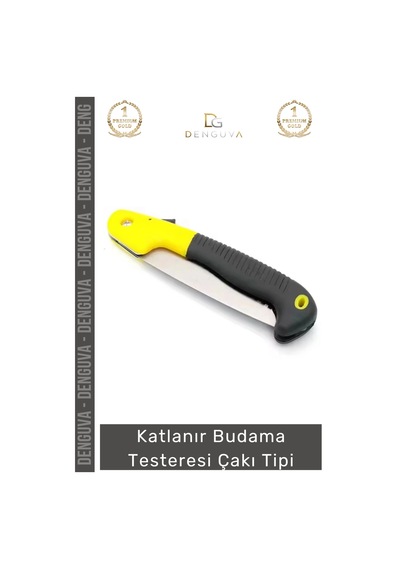 Testere Çelik Keskin Pratik Portatif Güçlü Bahçe 180 Mm Katlanır Budama Testeresi Çakı Tipi