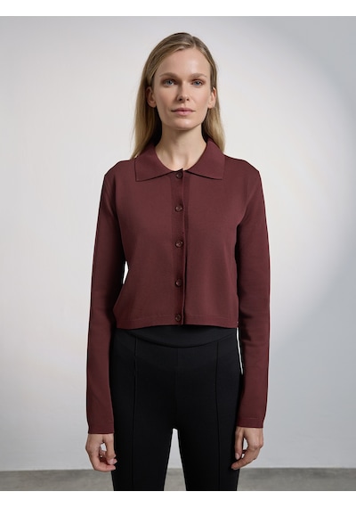 Karaca Kadın Slım Fıt Triko Hırka-bordo 124301040-61-xl 120286 Bordo