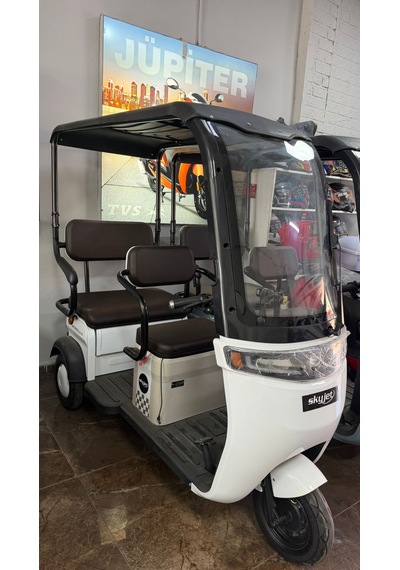 Skyjet Optımus Ultra Elektrikli Moped Beyaz
