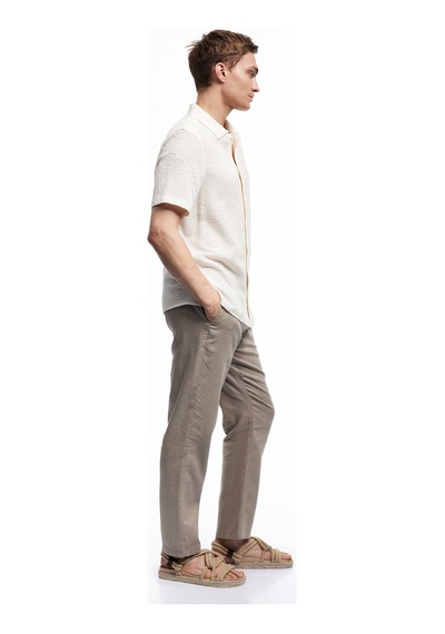 Koton Cep Detaylı Regular Fit Beli Bağcıklı Yazlık Pantolon Kahverengi 5sam40158hw Kahve Koton Cep Detaylı Regular Fit Beli Bağcıklı Yazlık Pantolon Kahverengi 5sam40158hw Kahve