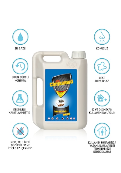 Chrysamed İnsektisitt Max 2 L + Trigger Tabancası