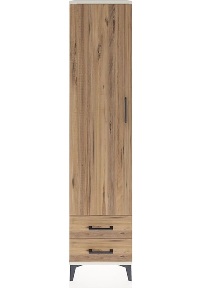 Hyperion Dolap 4 Raflı 2 Çekmeceli Tek Kapaklı 44x44x195 Aytaşı-çam Aytası Hyperion Dolap 4 Raflı 2 Çekmeceli Tek Kapaklı 44x44x195 Aytaşı-çam Aytası