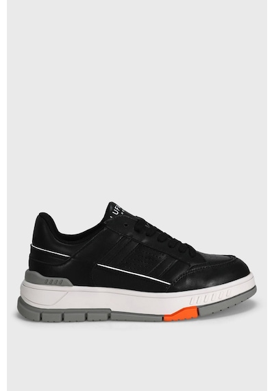Lufian 112230239 Edwin Sneaker Erkek Deri Ayakkabı Siyah